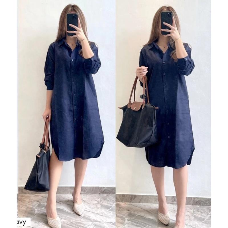 mubtadashop-Tunik  Shakila Twill Wanita Korean Style 4