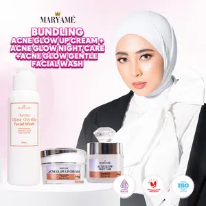 Maryame Acne Series | Acne Glow Up Cream | Acne Glow Night Care | Acne Glow Gentle Facial Wash