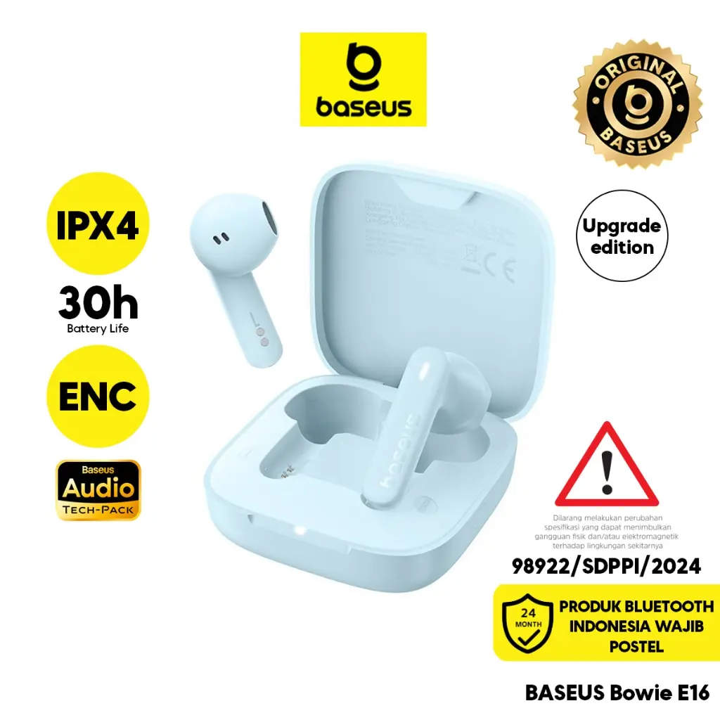 Baseus Office Bowie E16 Upgrade Edition 2025 True Wireless Bluetooth Earphone TWS Mini Earbuds