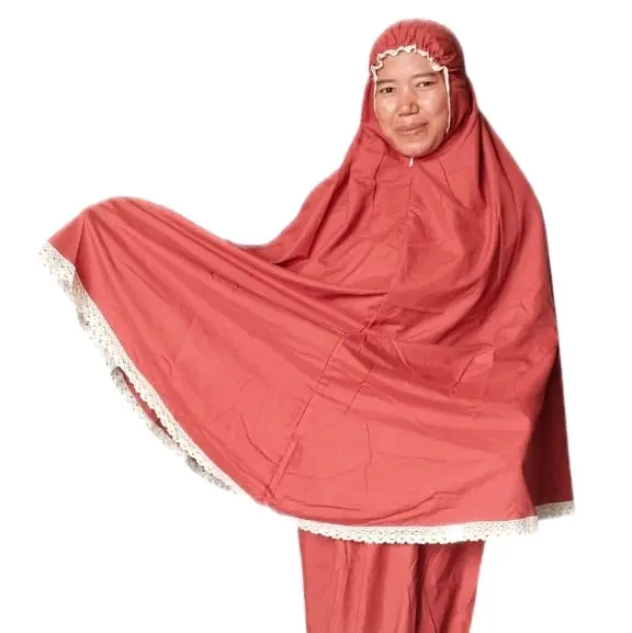 OBRAL!! MUKENA katun mikro polos Renda