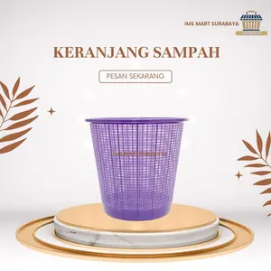 KERANJANG SAMPAH - TEMPAT SAMPAH YANG LUAS, DAYA TAMPUNG BESAR,  COCOK UNTUK MENYIMPAN SEGALA JENIS SAMPAH UNTUK RUMAH DAN KANTOR