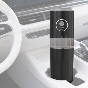 ポータブル電動コーヒーグラインダー、長持ちバッテリー搭載のエスプレッソメーカー（旅行・キャンプ用）、大容量バッテリー、小型で車内やオフィスでの使用に適したアウトドア向け