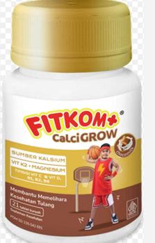 Product Review of Fitkom Calcigrow Tablet Hisap Rasa COklat - Suplemen Pertumbuhan Tinggi Badan Anak from L** a**9 0