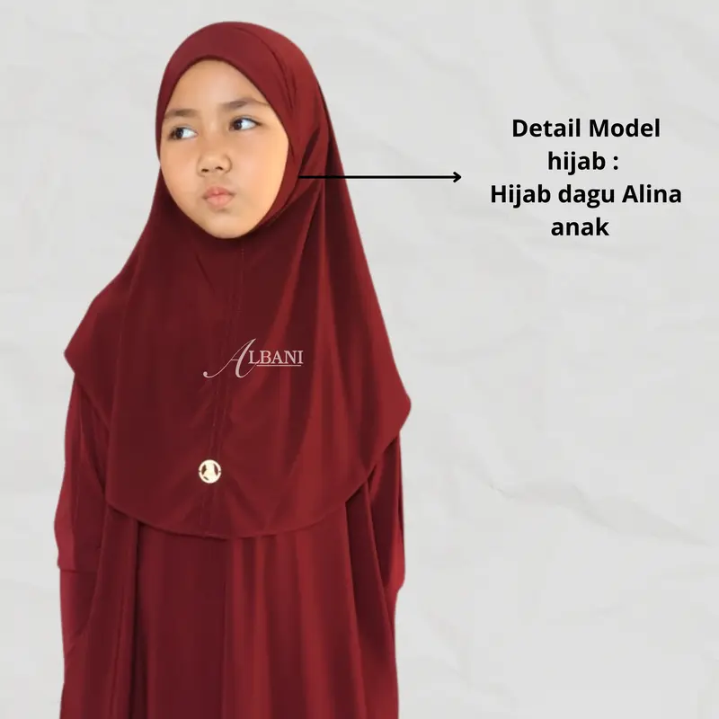 Laika Abaya Set Anak By Albani 1