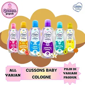 Cussons Baby Cologne Beautiful/Cheerful/Lovely/Soft/Sparkling/Happy 100ml/QUEENPOPOK