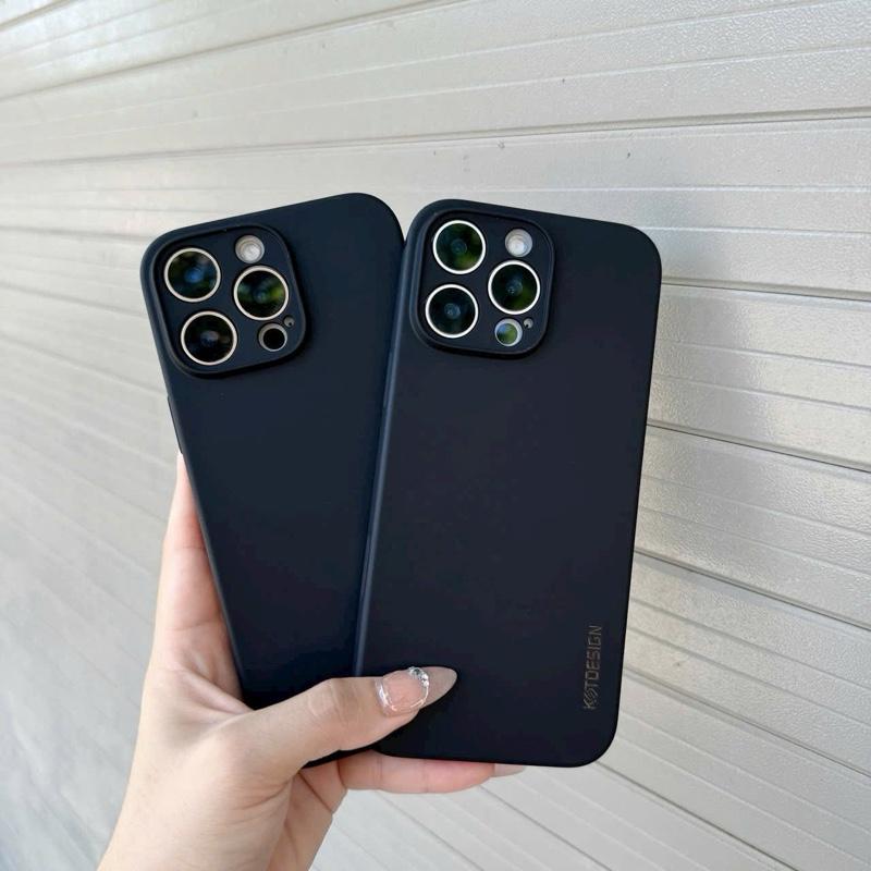 Ốp Dẻo kst Đen Dành cho Iphone Bảo Vệ Máy Chống Va Đập