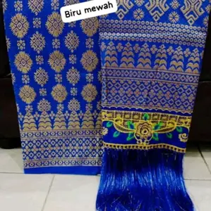 songket Palembang lepus bordir