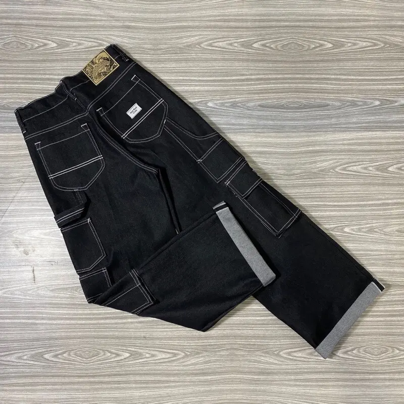 Celana denim cargo pants  - Carcadon - cargo carpanter pria keren