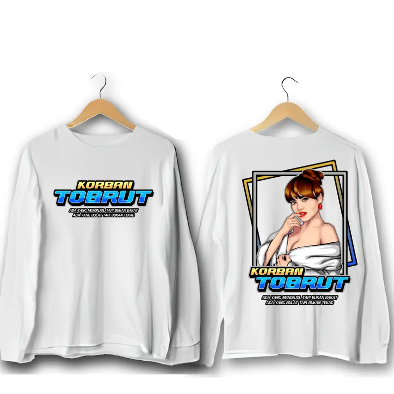 KAOS LENGAN PANJANG KORBAN TOBRUT DB 1