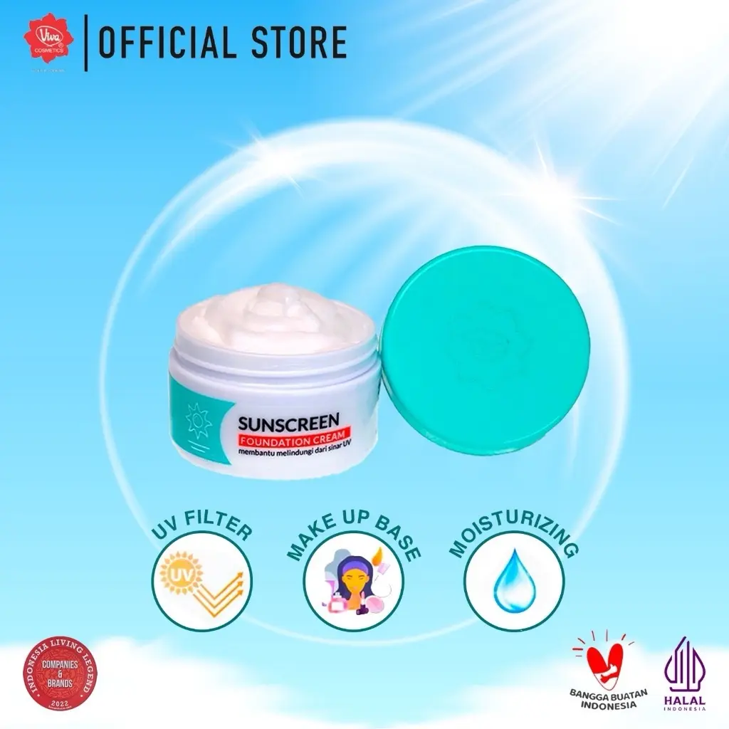 Viva Sunscreen Foundation | Viva Cosmetick