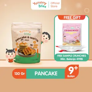 Yummy Bites Pancake & Waffle Mix 130g / Tepung Premix Pancake & Waffle Untuk bayi