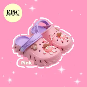 Sandal Anak Perempuan Model Baim Berbahan Karet - Ringan & Anti Licin