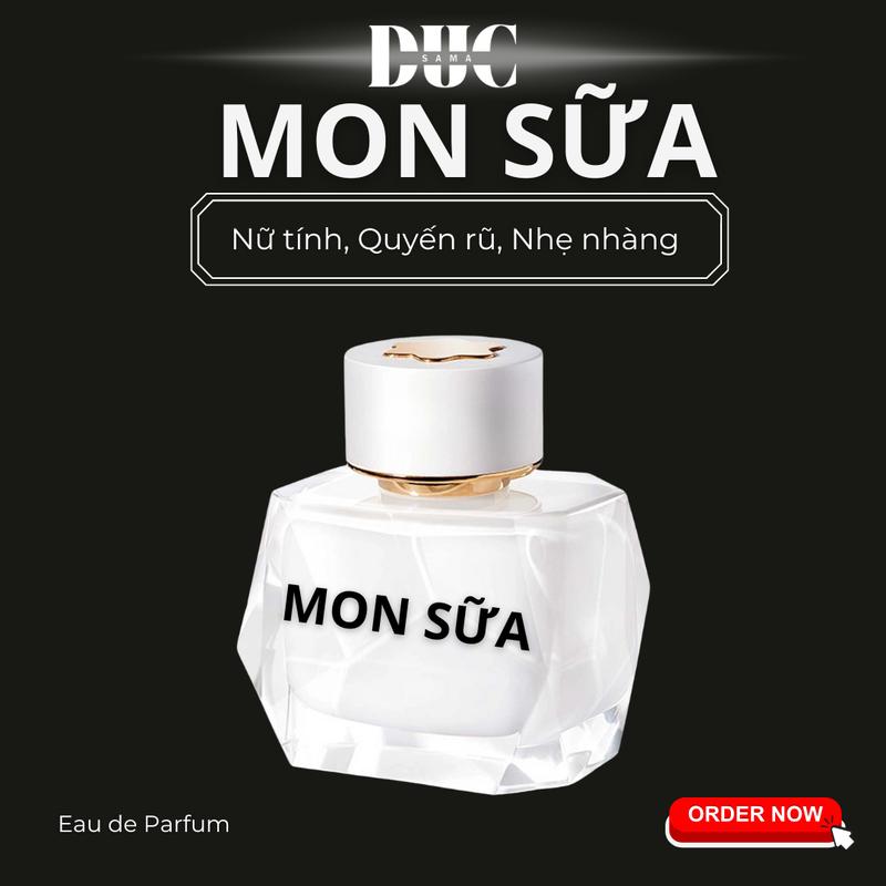  Nước hoa nữ Mont Sữa phiên bản EDP - mùi hương sữa ngọt nhẹ nhàng trẻ trung cuốn hút 