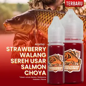 Samudera Fishing Essen Strawberry Walang Untuk Campuran Umpan Ikan Mas