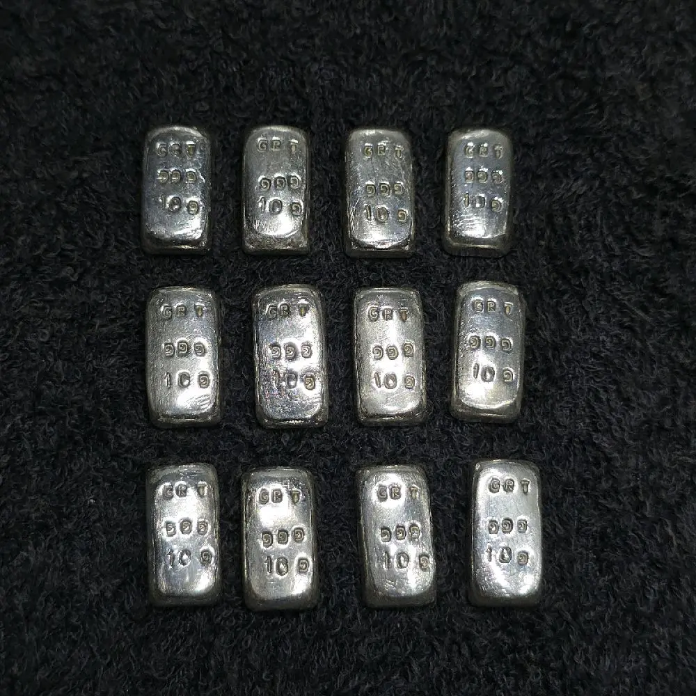 perak batangan 10 gram asli