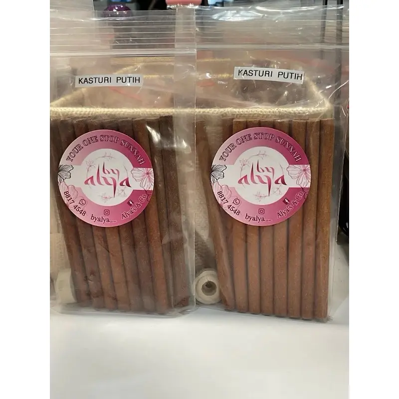 KASTURI PUTIH INCENSE STICKS/ WHITE MUSK DHOOPS