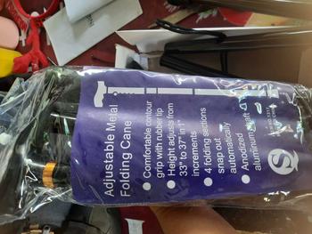 Product Review of Tongkat Lipat High Quality Alat Bantu Jalan bisa di lipat jadi 4 from I**e 1