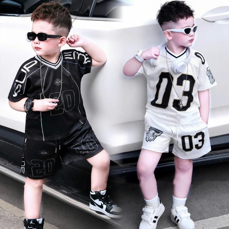 Set bộ quần áo thể thao dành cho bé trai, bé gái size 9-42kg phong cách boy phố, năng động bộ cho bé trai đẹp