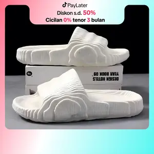 Starlight Sandal Pria Bath Slippers Sandal Slop Pria Sandal Karet Wanita Solnya Empuk Super Anti Selip HSN151