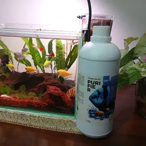 Penjernih Air Aquarium Akuarium Aquascape Kolam PURIFIER Aman Untuk Ikan - 1 Liter obat  penjernih Penjernih Air