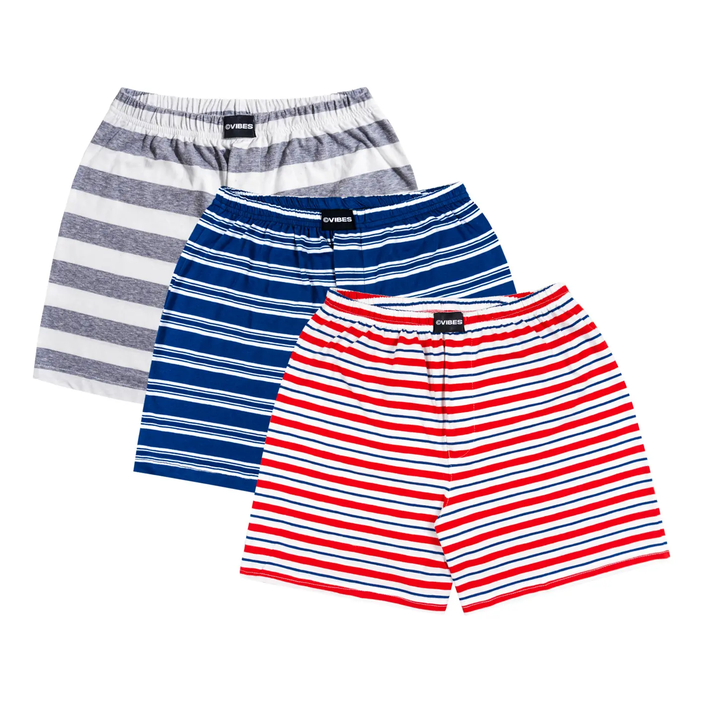 VIBES APPAREL | Boxer Motif Garis ST 1 Sampai ST 20 | Boxer / Celana Dalam celana boxer bintang priamurah