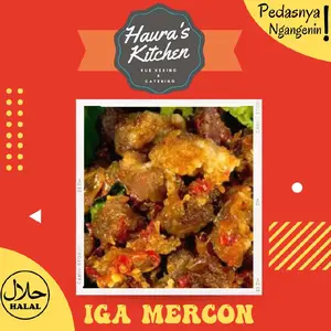 #sambal iga mercon#Siap-siap ketagihan! Iga Mercon dari Haura's Kitchen ini adalah perpaduan sempurna antara daging iga sapi yang empuk dan bumbu mercon yang pedas nampol. Bumbunya diracik dari cabai pilihan sehingga menghasilkan rasa pedas yang unik dan