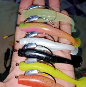 Softlure 8cm timah cor buat mancing