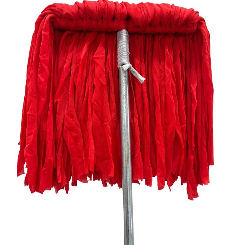  Cây Lau Nhà Vải Thun Màu Đỏ 3 Cán Thép Dài 1m20 Lau Nhanh Sạch Bền Chất Liệu Vải Thun Cán Thép Bền Đẹp Cán Sắc Kẽm Không Gỉ Độ Bám Sàn Cao 