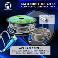 Gambar Kabel HDMI Fiber Optic Platinum Aktive (AOC).4k x 2k 2.0 2.1 UHD. -20M - 10M dari ProffTech Indonesia Kota Administrasi Jakarta Pusat 4 Tokopedia