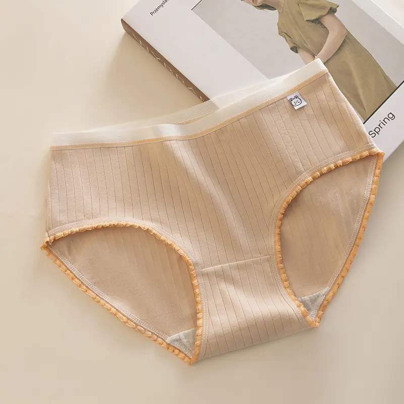Yeoly Celana Dalam Wanita Katun | CD Wanita | Pakaian Dalam Wanita Polos | CD Impor Style Kekinian 4