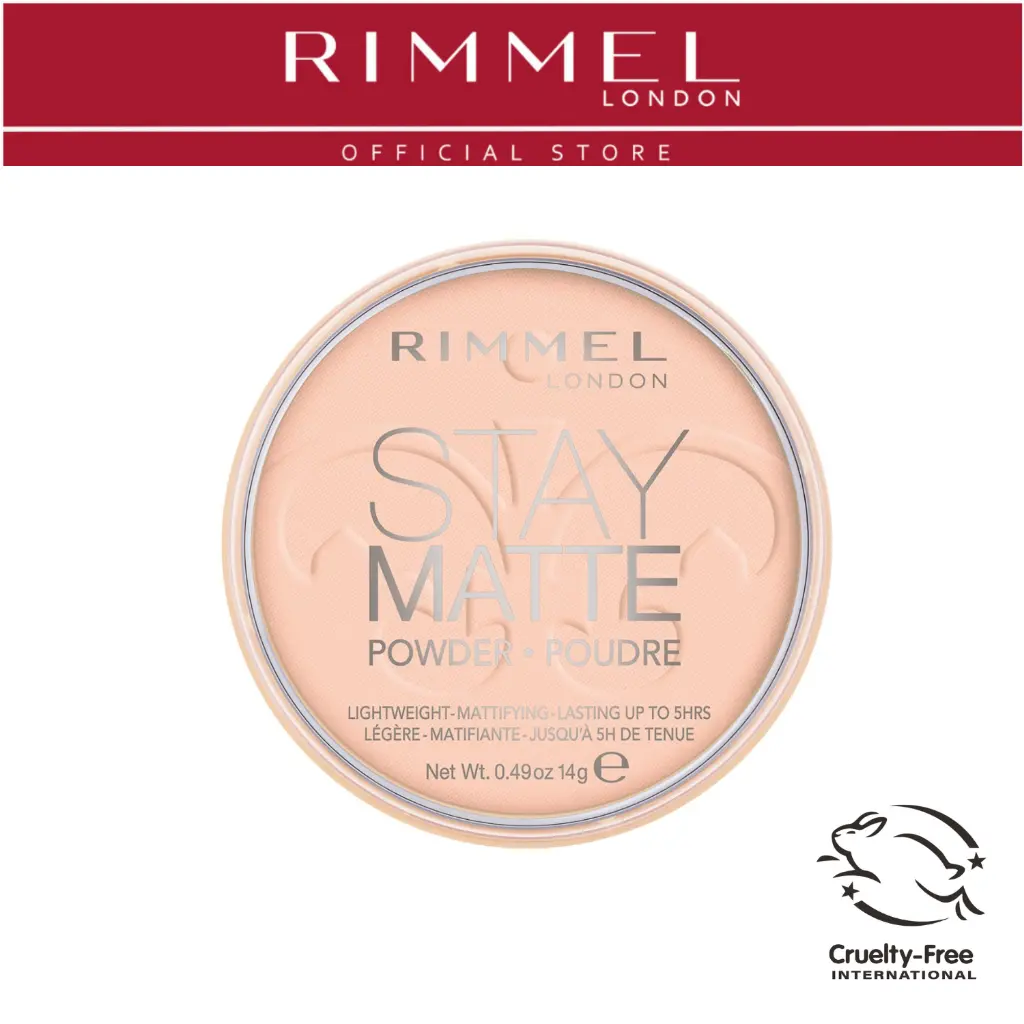 Rimmel Stay Matte Long Lasting Pressed Powder - Bedak padat untuk wajah