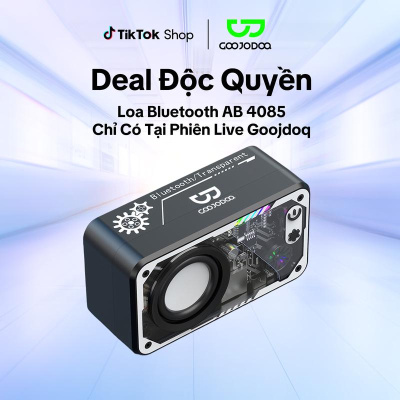 GOOJODOQ*LIVE ĐQ LOA MINI HIỆN ĐẠI ĐỘT PHÁ MỚI ÁNH SÁNG RGB CHÍP ÂM THANH NHỎ Củ Loa Nghe Nhạc