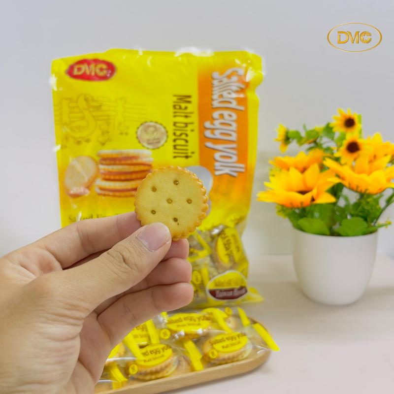 Bánh Quy Vị Trứng Muối DMC Gói 500g Ăn Ngon Nhất Định Phải Thử 1