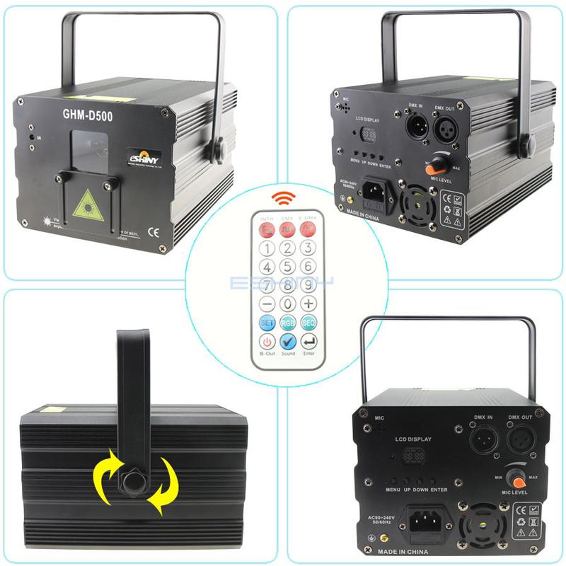 Product Introduction of 500mW Animation RGB Laser Lines Beam Stage Light Pattern Projector Scans Remote DMX Sound DJ Dance Bar Logo Shop Holiday Party Professional Effect Lighting System Show G1 47