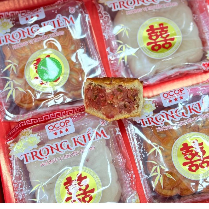 {COMBO 4} BÁNH NƯỚNG BÁNH DẺO 160G GIA TRUYỀN HẢI PHÒNG TRỌNG KIỂM NHÂN THẬP CẨM XÁ XÍU LẠP XƯỞNG BÉO NGẬY ĐỘ NGỌT VỪA PHẢI SNACK ĂN VẶT