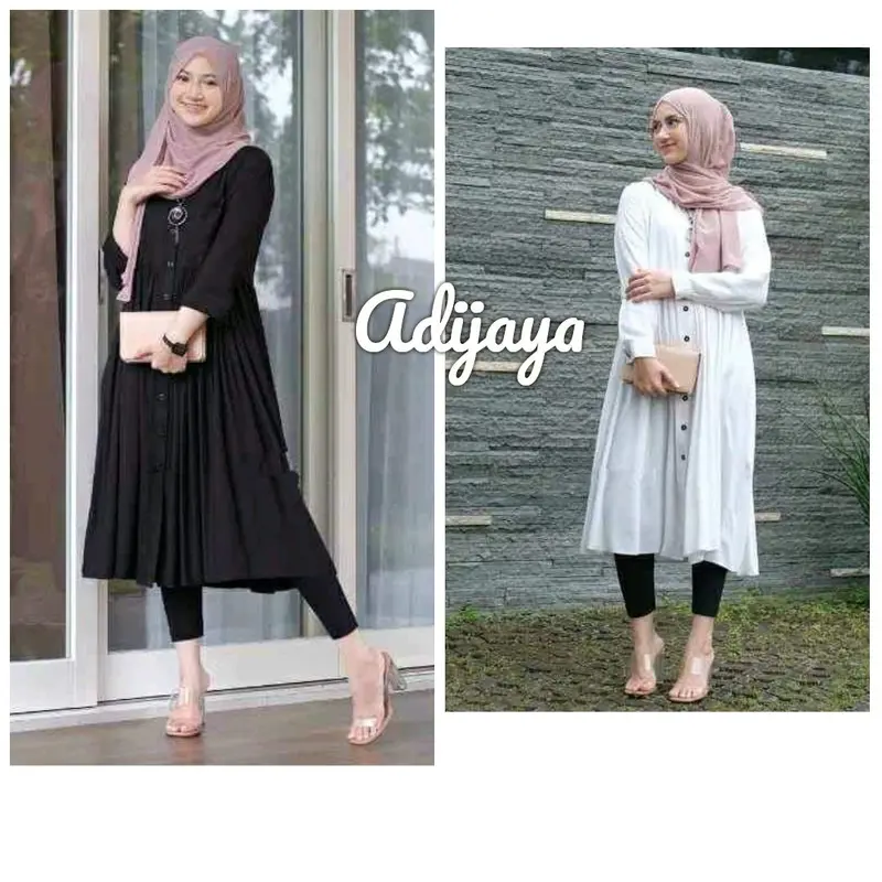 Tunik Dzuvia FULL KANCING // TERLARIS // TERBARU // TERMURAH // BUSUI BY ADIJAYA TUNIK LENGAN KANCING KEKINIAN 0