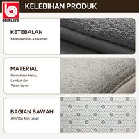Gambar (Beckler's) Bathroom Mat Absorbent Keset Kamar Mandi Memory Foam Anti Licin Nyaman dan Elegan PREMIUM - RANDOM dari Beckler's·Karpet Kab. Tangerang 3 Tokopedia