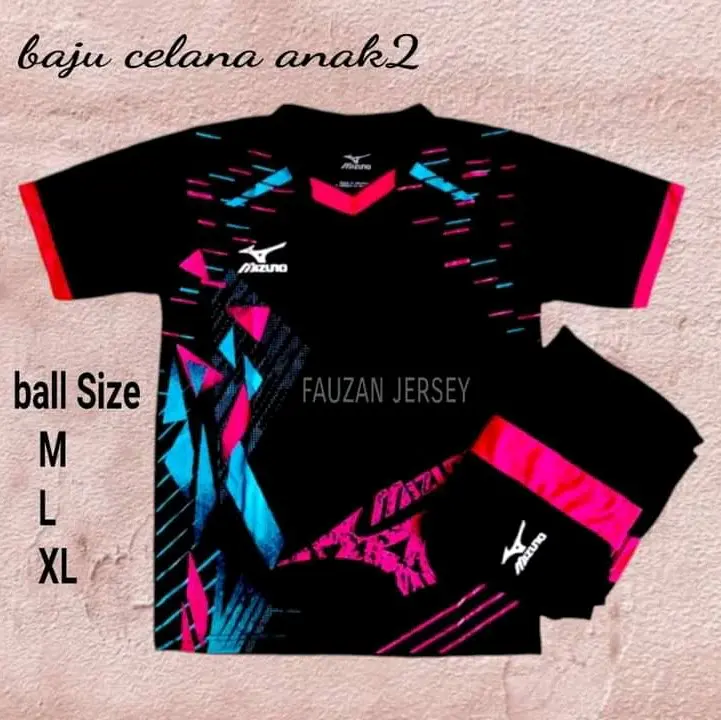stelan baju kaos jersey anak anak pria wanita umr 6-13 kaos bola futsal sport Outdoor Voly