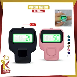 [COD] SM C937 Cincin Tasbih Digital Led Mini Alat Penghitung Dzikir Ibadah Perlengkapan Sholat Tally Counter