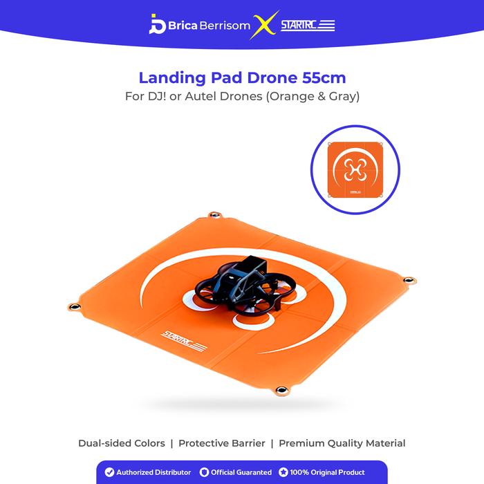 Gambar STARTRC Universal Landing Pad 55cm For Drone DJI / Autel Accessories Aksesoris Alas Pendaratan dari Brica Berrisom Kab. Tangerang Tokopedia