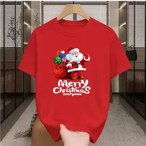 KAOS NATAL DTF NATAL 2024 DEWASA DAN ANAK KAOS CHRISTMAS PAKAIAN Wanita Pria Super Jumbo Max BB 145-165 KG Size Chart Premium Semi Katun Quality 24 S Bahan Tebal Halus Adem Nyaman Sablon Polyflex Awet Tidak Luntur