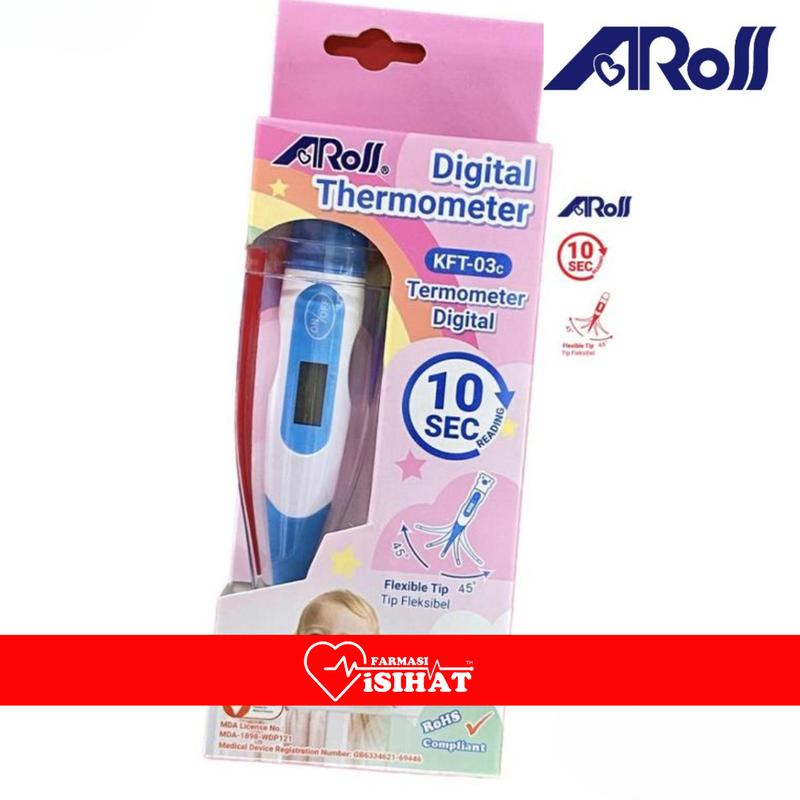 Aross Digital Thermometer KFT-03c (~Flexible Tip ~10 Seconds - TikTok ...