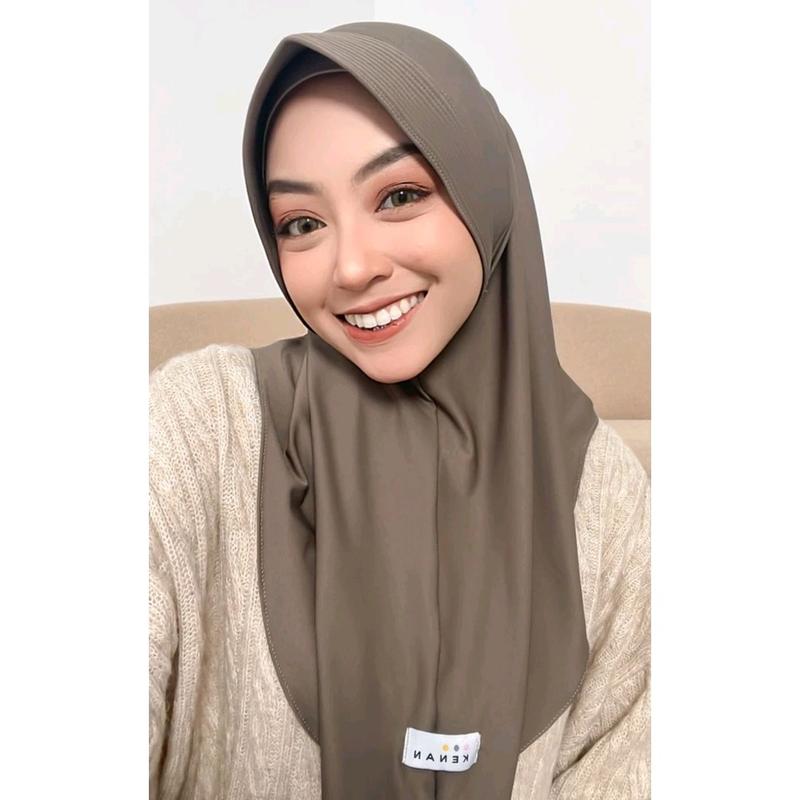 Kenan Hijab Instan Dzevada Size M / Instan Hijab Matt Jersey 1