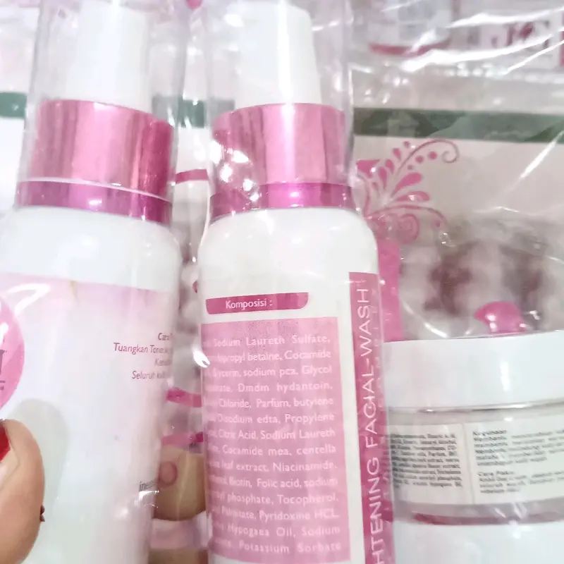 Distributor Resmi Skincare Jenem Glow BPOM Inem Daster Facial Facemist Mencerahkan Daycream Hitam Kusam Wajah Muka Pencerah Cleanser 4