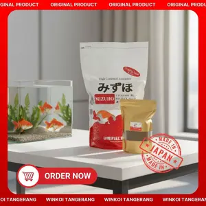 Mizuho Goldfish 500GR Pellet Ikan Mas Koki High Growth Grow Hi Grow