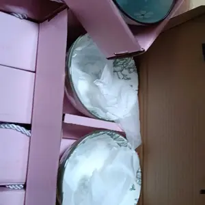 Hampers Mangkok Set Keramik Motif Korea 2 in 1 Plus Box