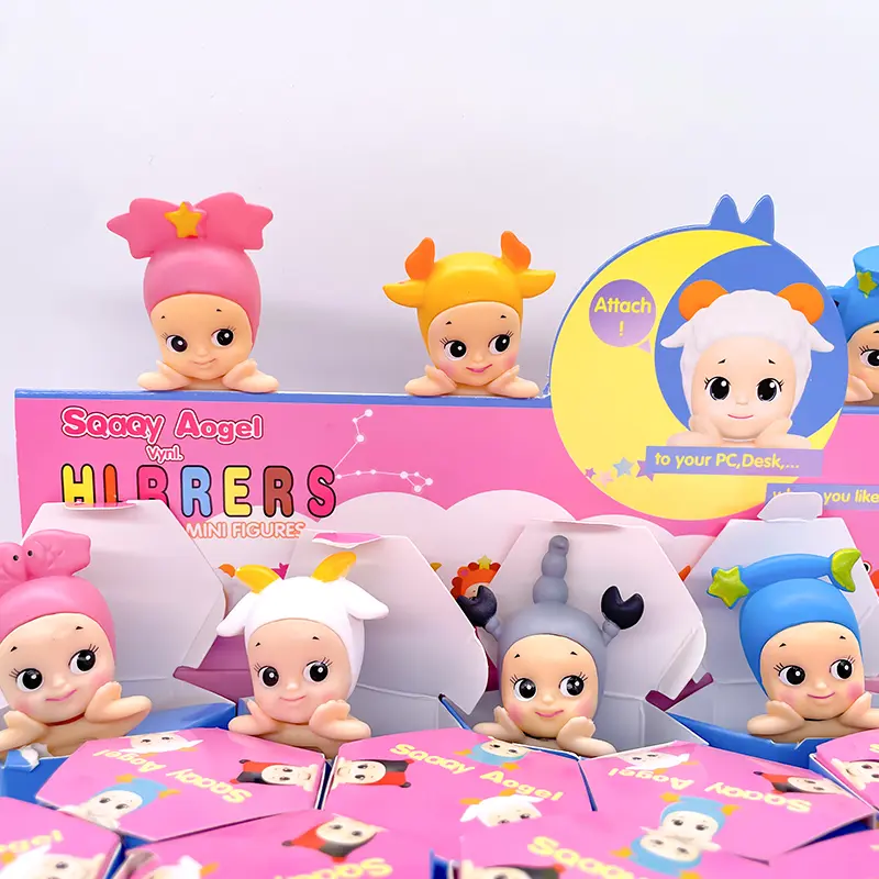 Ukuran kecil 2 inci Sonny Angel Hippers Decorative Mini Figure - Blind Box Harvest Series Fruit and Vegetable & Animal Tempekan Hand Phone - Mobil, Toy 3
