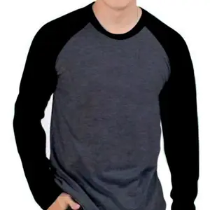 KAOS RAGLAN PRIA POLOS \ KAOS RAGLAN PRIA LENGAN PANJANG, ATASAN PRIA / KAOS MURAH / KAOS DISTRO