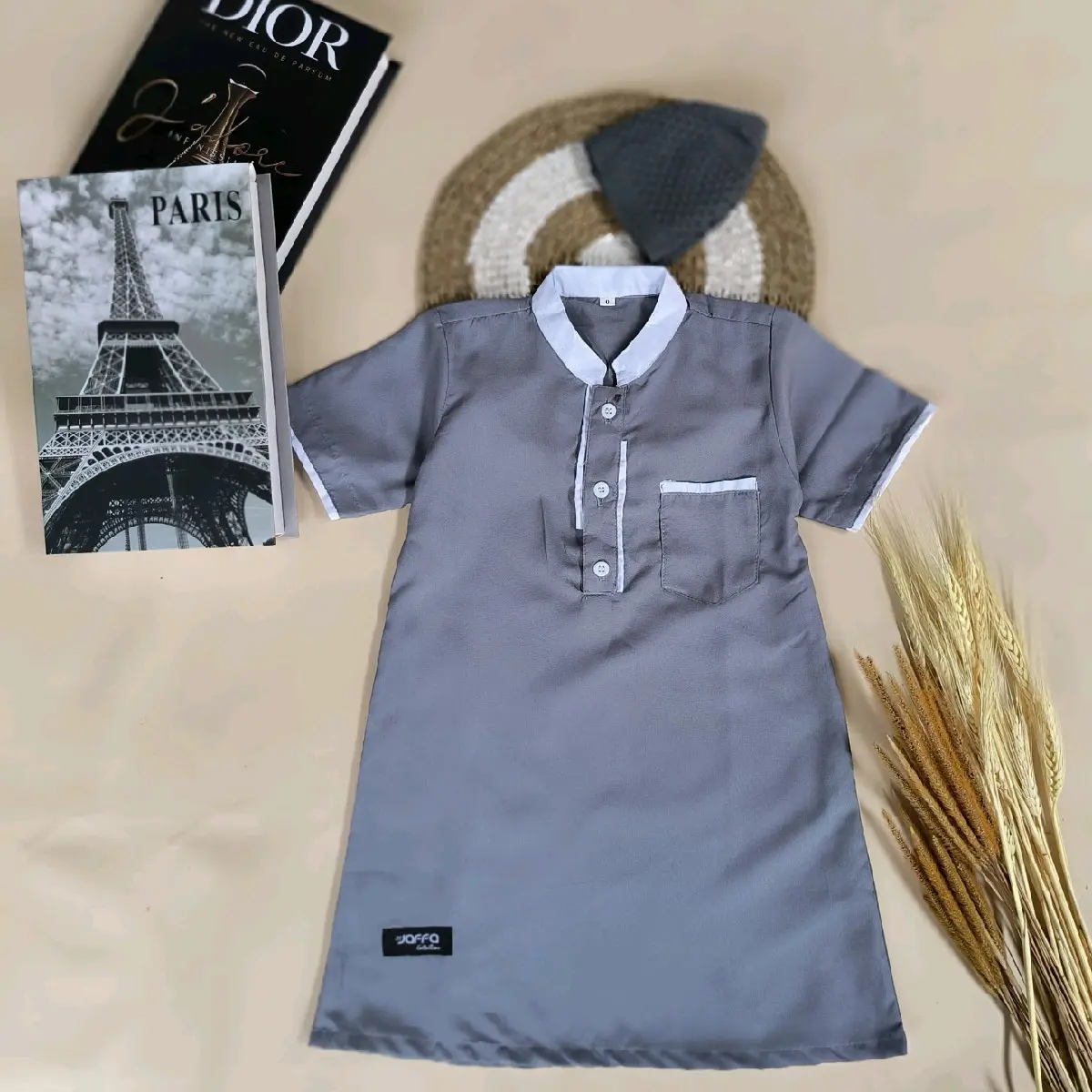 Jubah bayi anak laki-laki jubah gamis koko anak laki-laki jubah bayi murah free peci