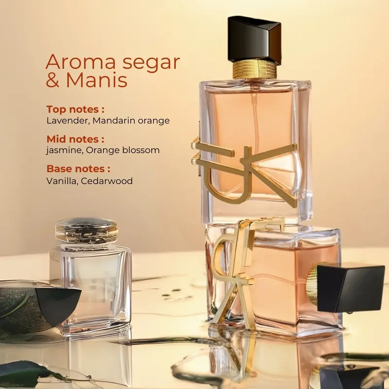Maiden Anna FREE EDP Parfume Wanita Tahan Lama Wangi Elegance Manis Segar Ringan vanilla tidak mengandung keduanya Perfume 3